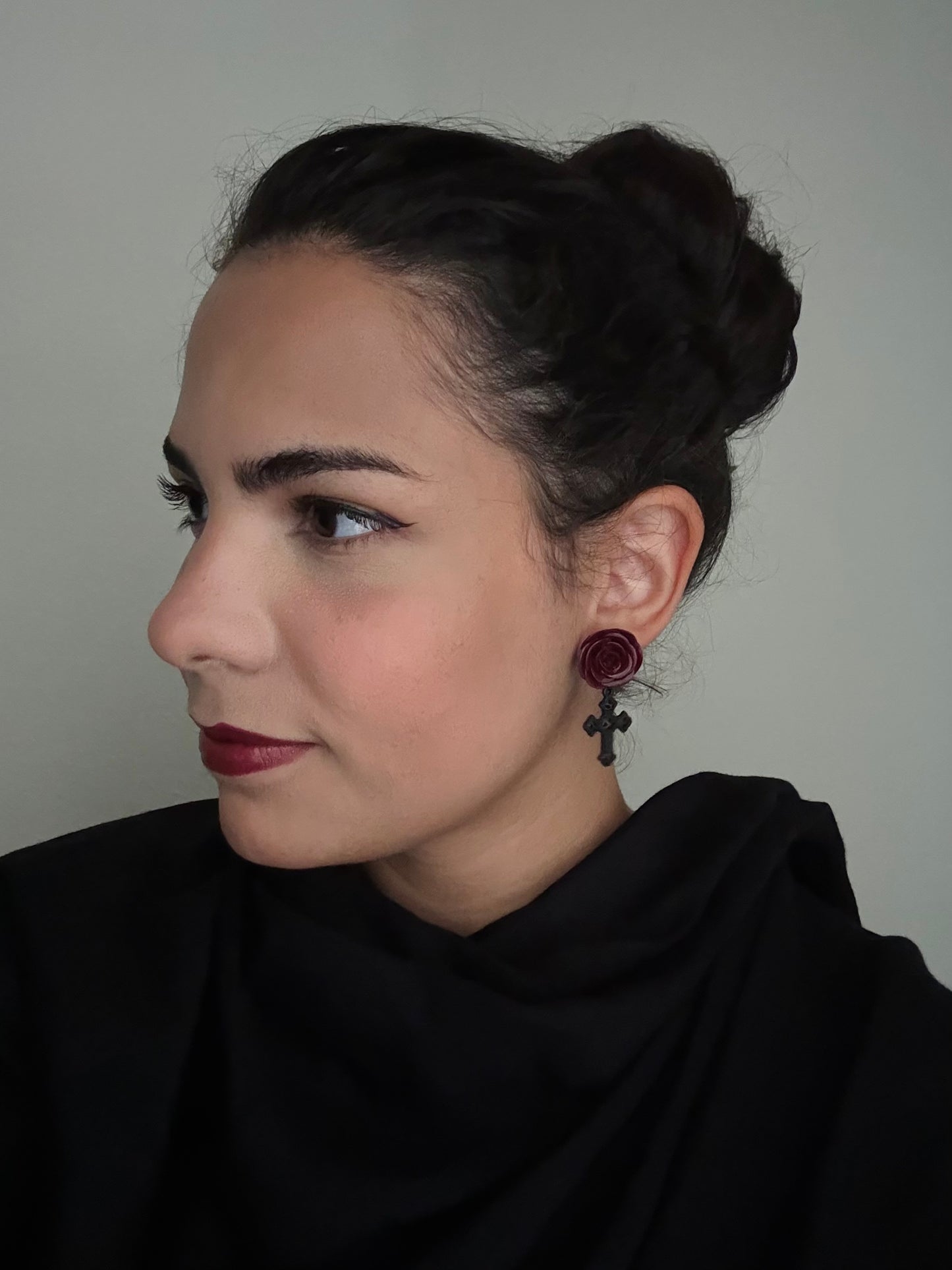 Gothic Rose Studs- Pre-Order