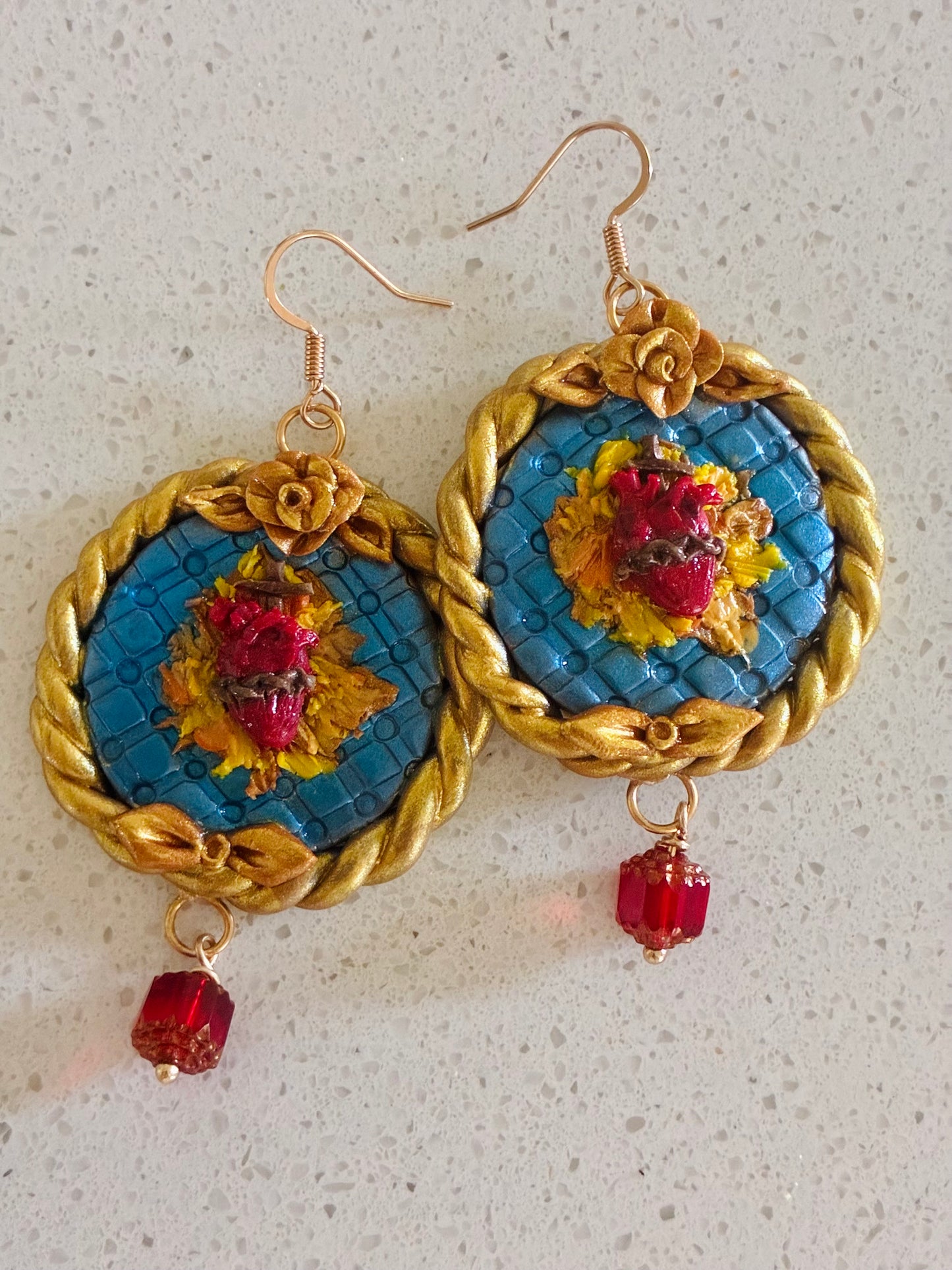 Sacred Heart Earrings