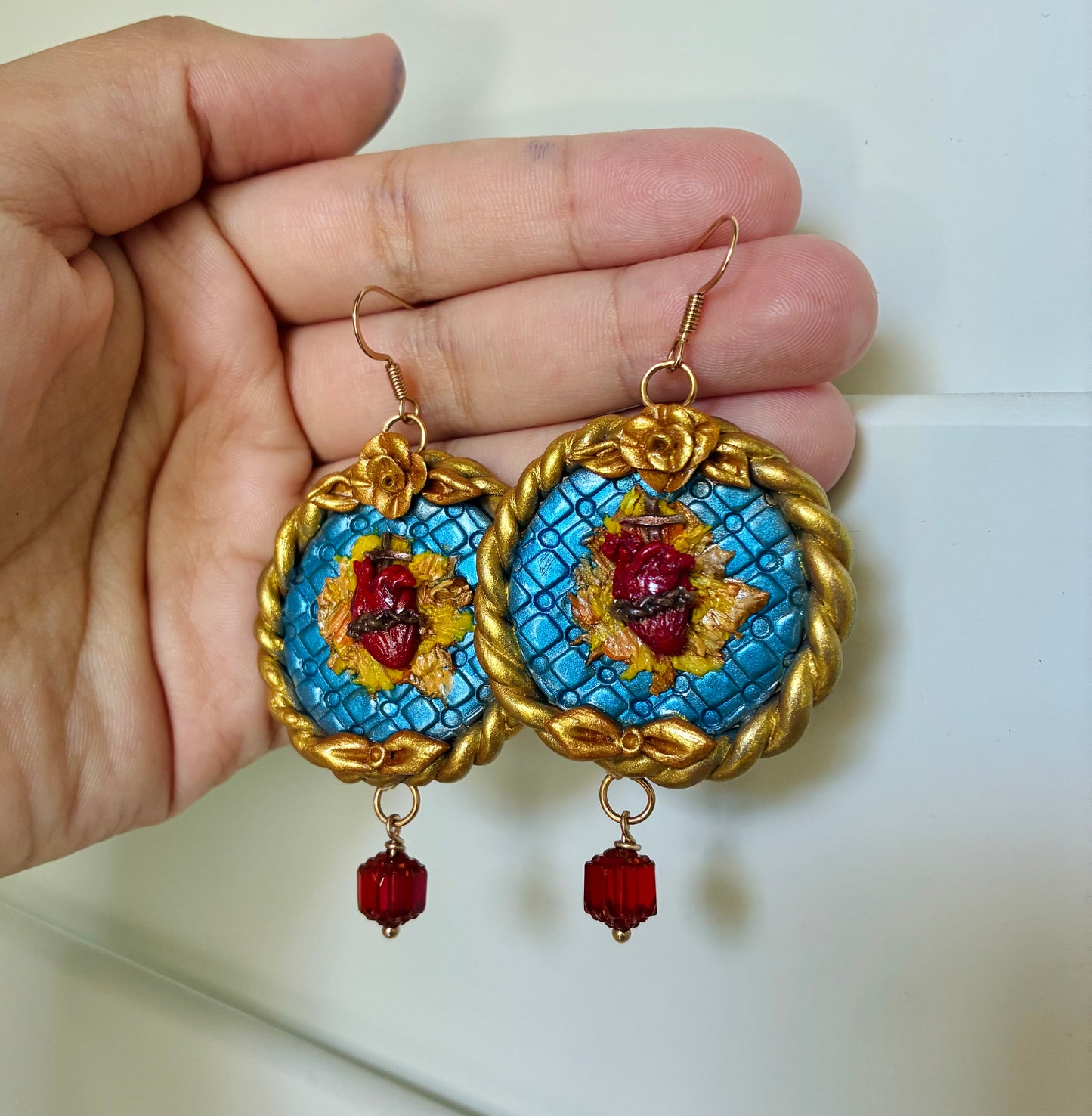 Sacred Heart Earrings