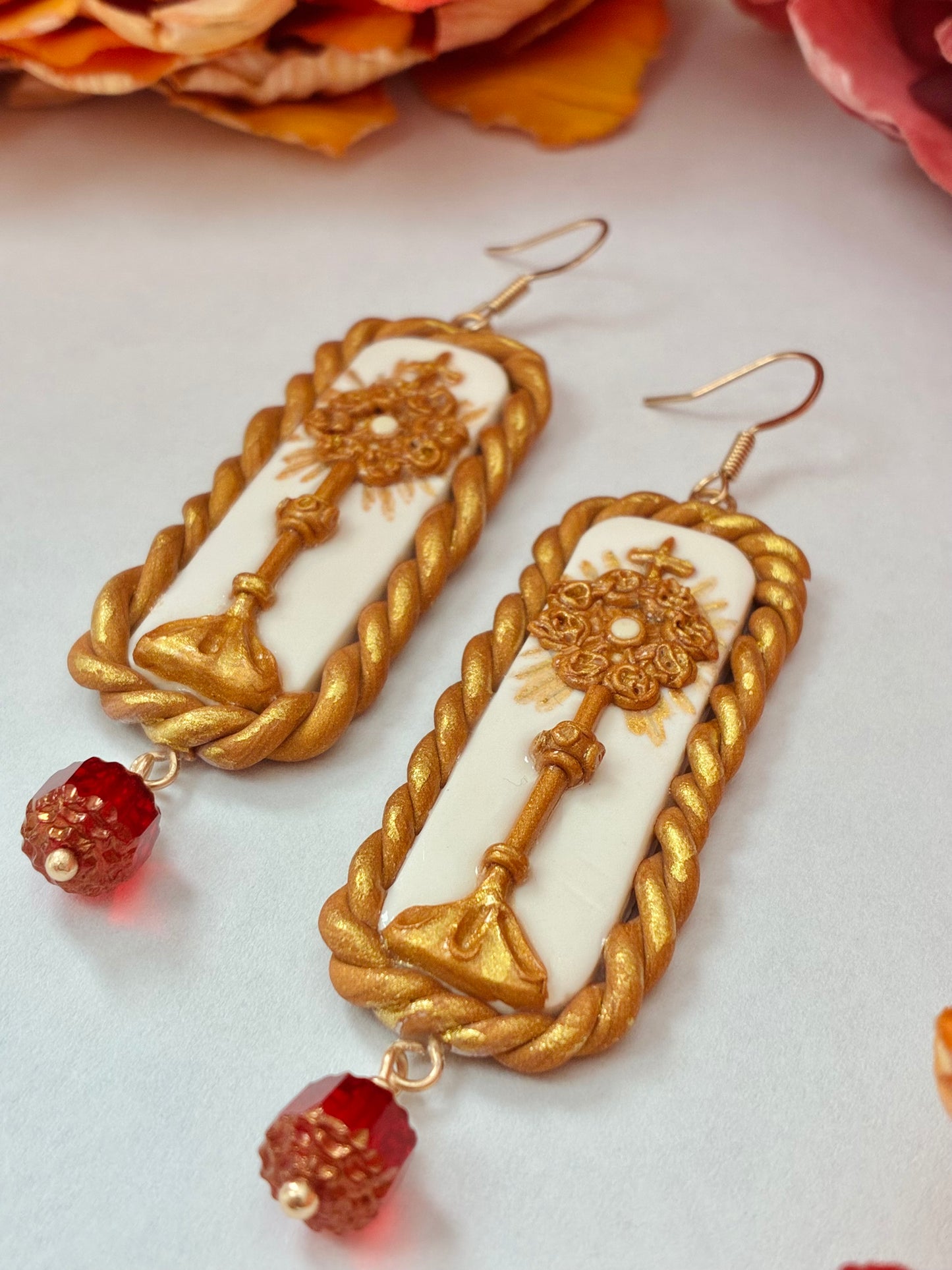 Monstrance Earrings