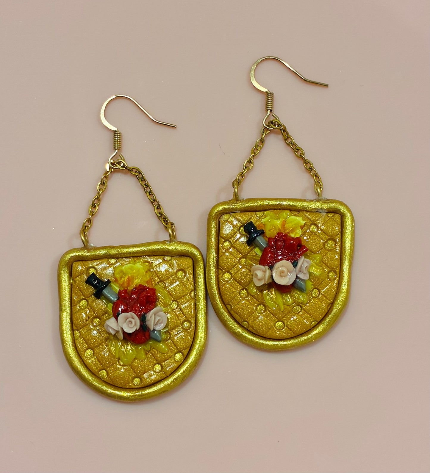 Immaculate Heart Earrings