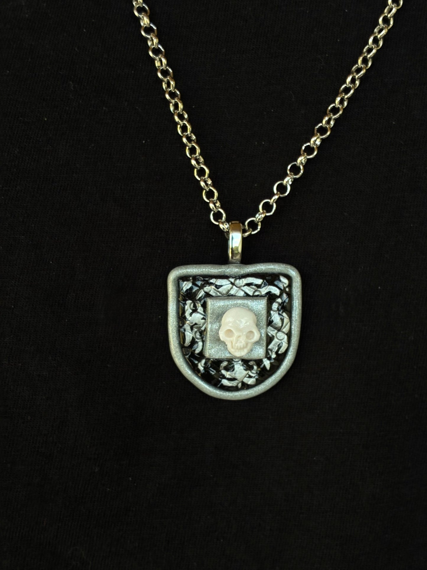 Memento Mori Necklace- Silver Pre-Order