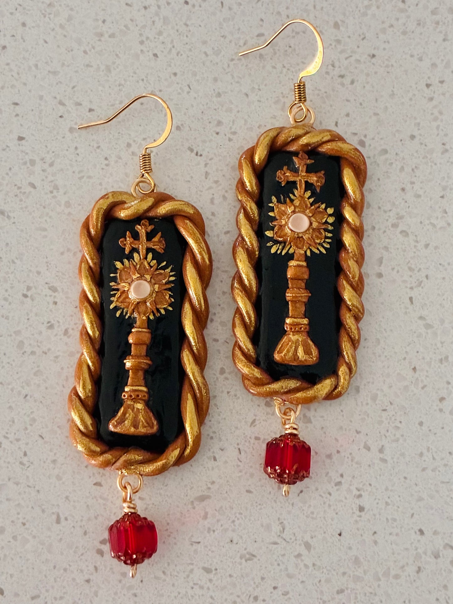 Hoc Est Earrings