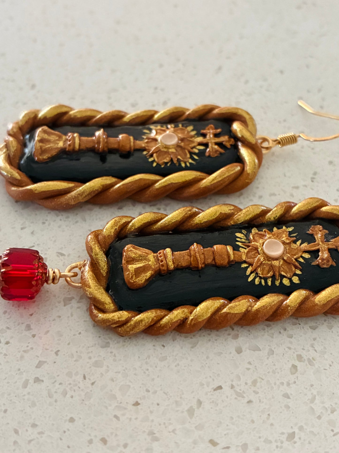 Hoc Est Earrings