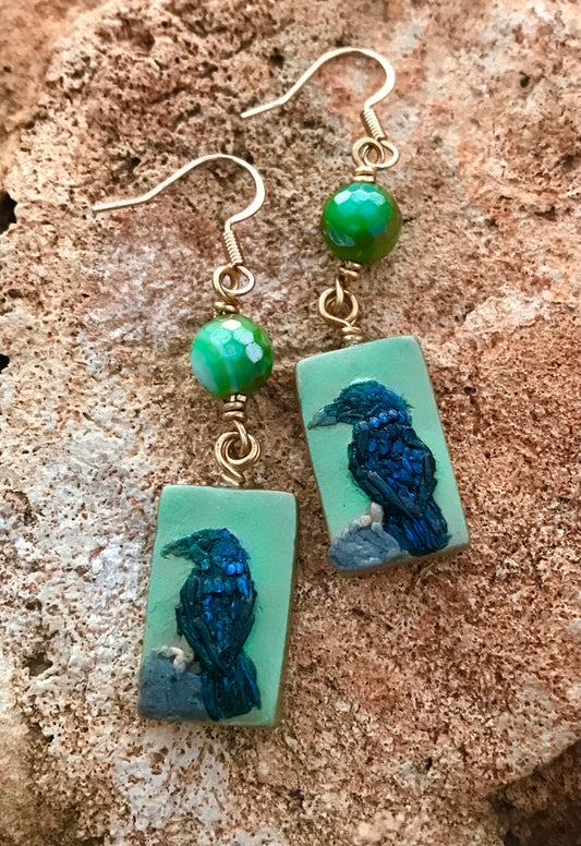 Raven Earrings