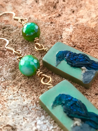 Raven Earrings