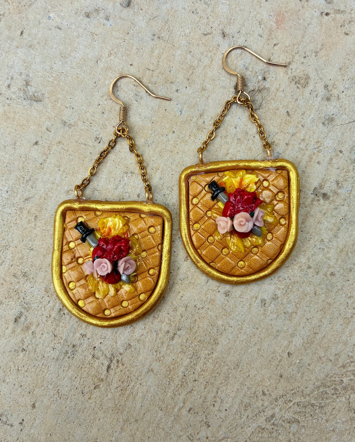 Immaculate Heart Earrings