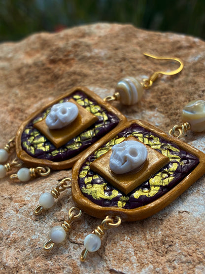 Memento Mori Earrings- Pre-Order