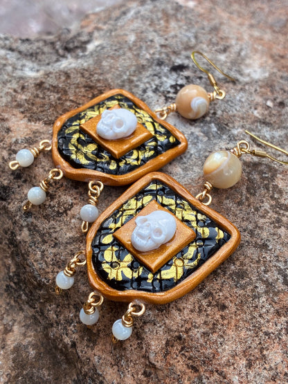 Memento Mori Earrings- Pre-Order