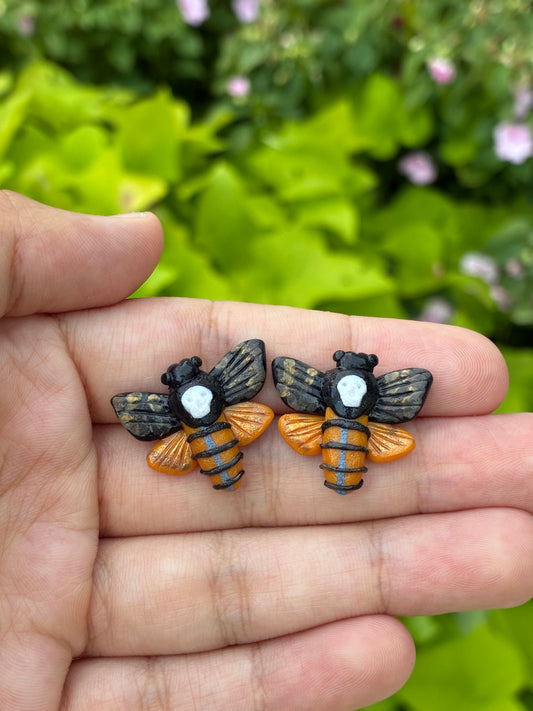 Death's Head Moth Studs- Pre-Order