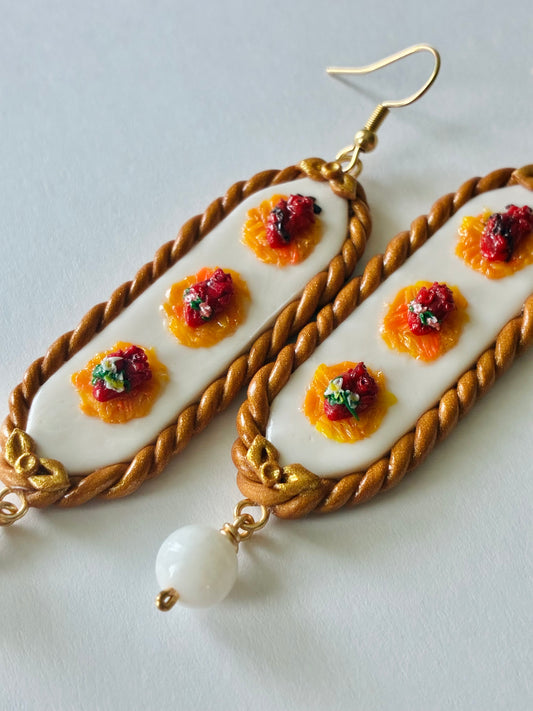 Holy Family Earrings