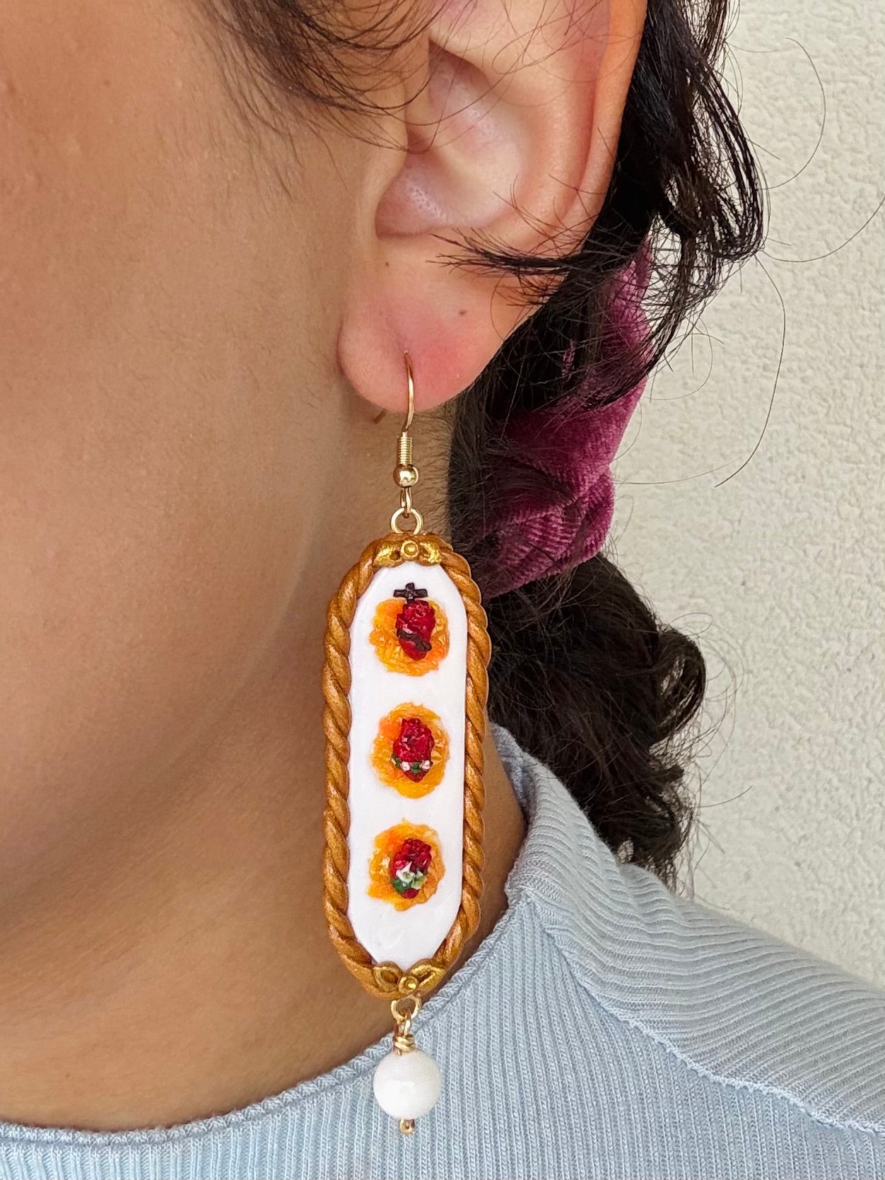 Holy Family Earrings