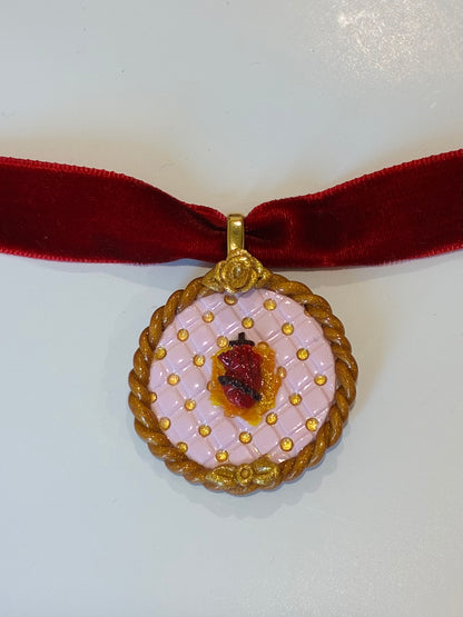 Sacred Heart Rococo Choker