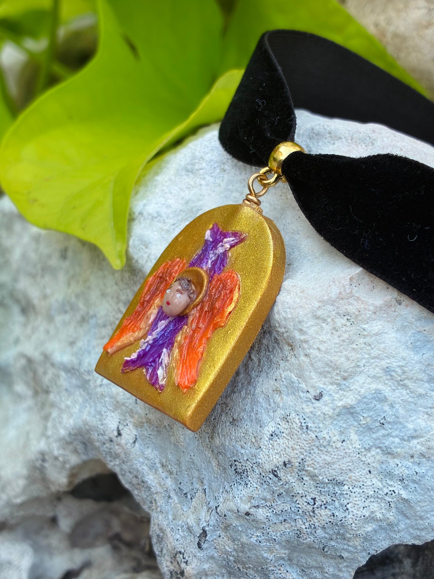 Seraphim Icon Choker