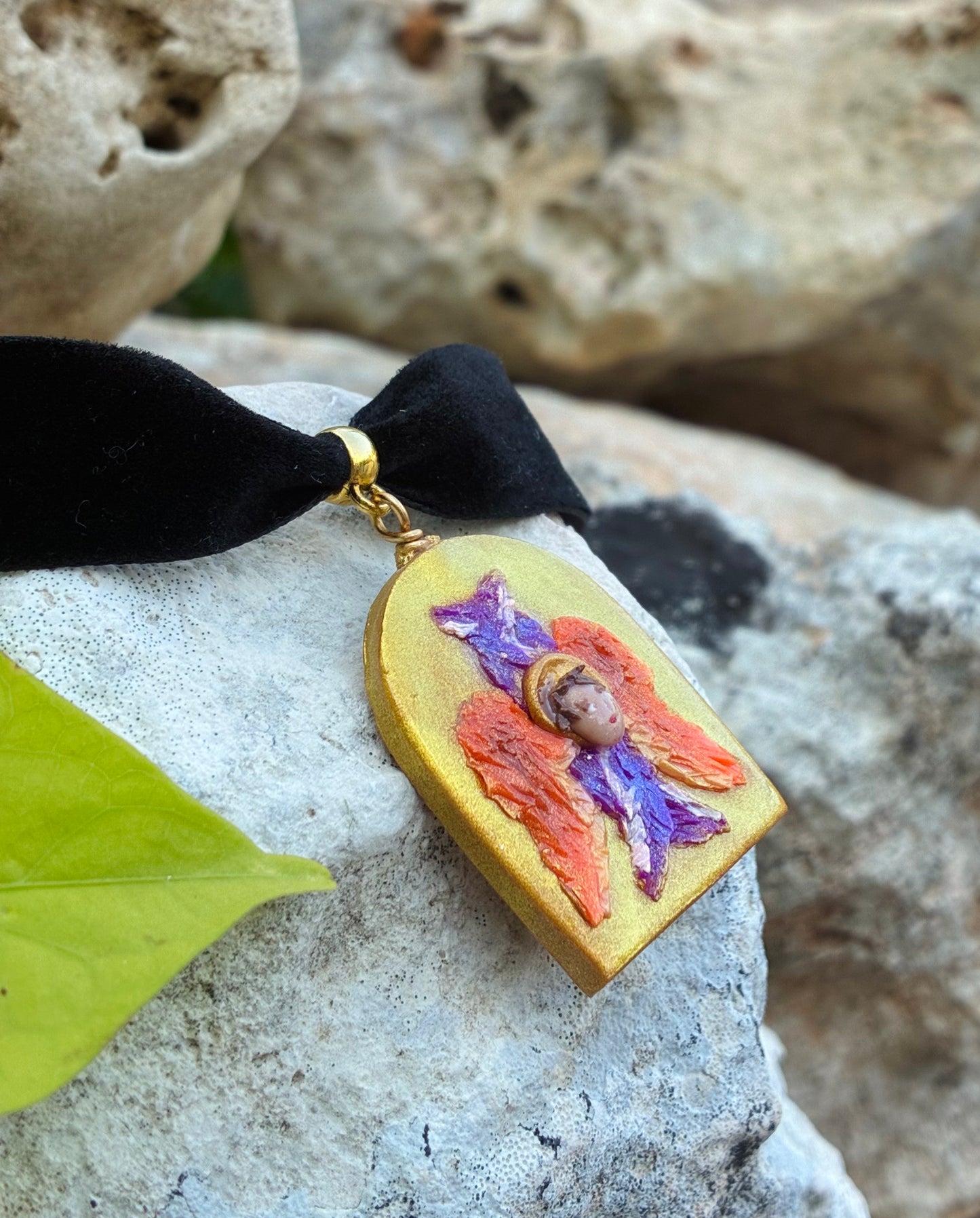 Seraphim Icon Choker