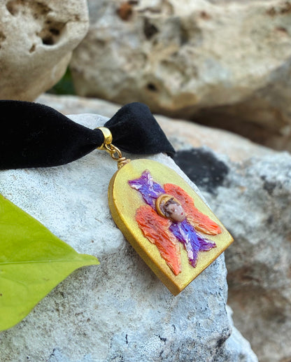 Seraphim Icon Choker