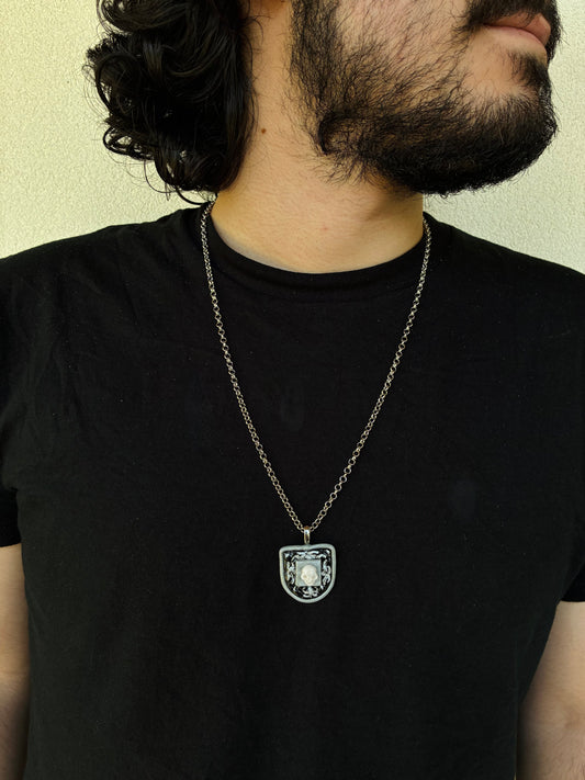 Memento Mori Necklace- Silver Pre-Order