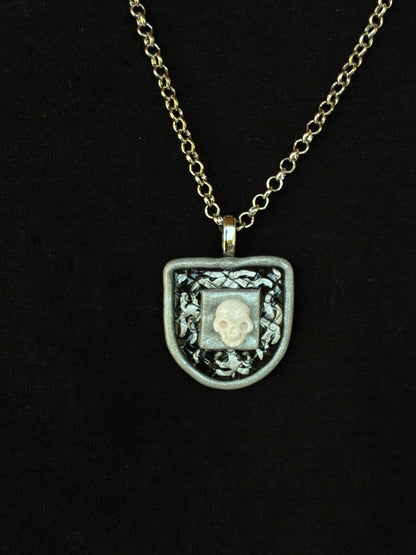 Memento Mori Necklace- Silver Pre-Order