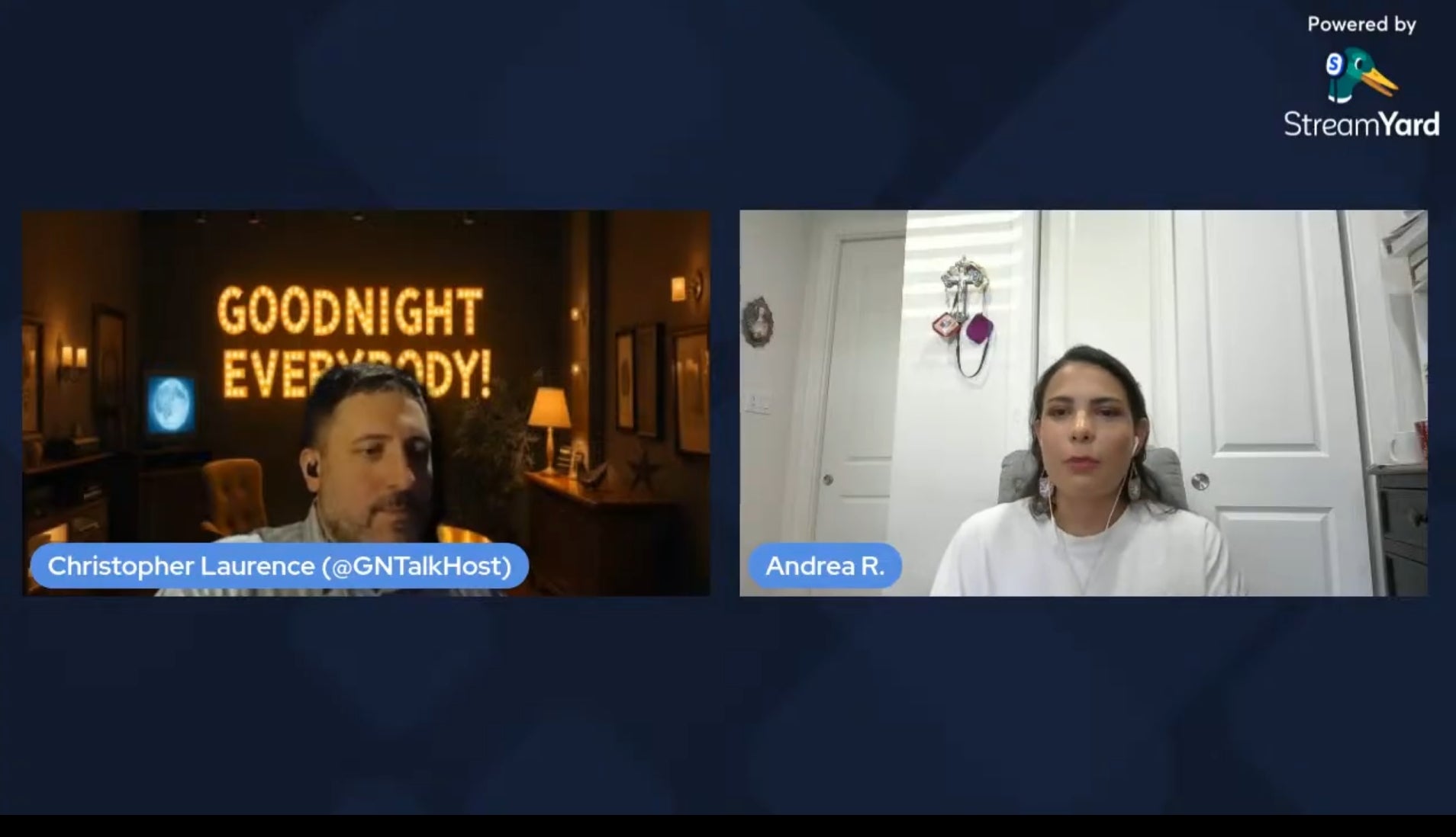 Load video: Interview with Andrea about her creative work