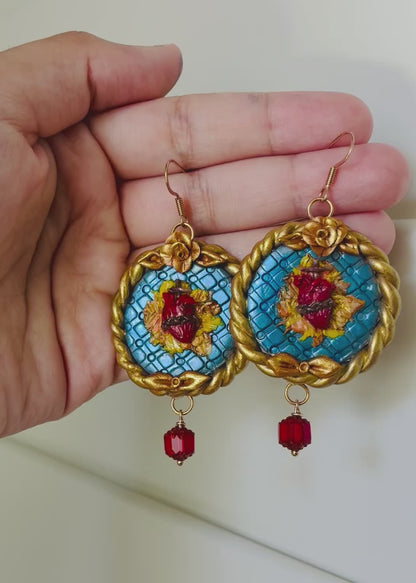 Sacred Heart Earrings