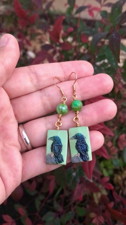 Raven Earrings