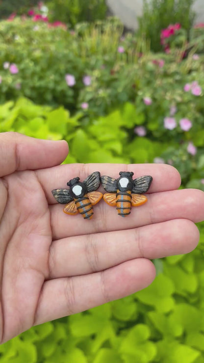 Death's Head Moth Studs- Pre-Order